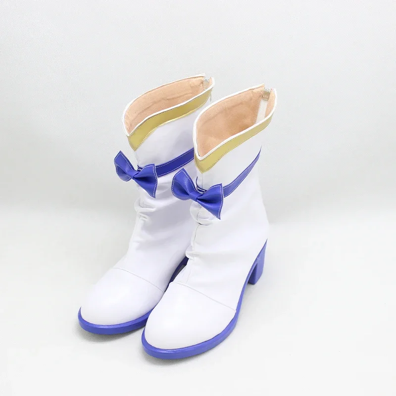 Umamusume joli Derby symboli Rudolf Cosplay chaussures bottes jeu Anime Halloween Costume accessoires chaussures hommes femmes
