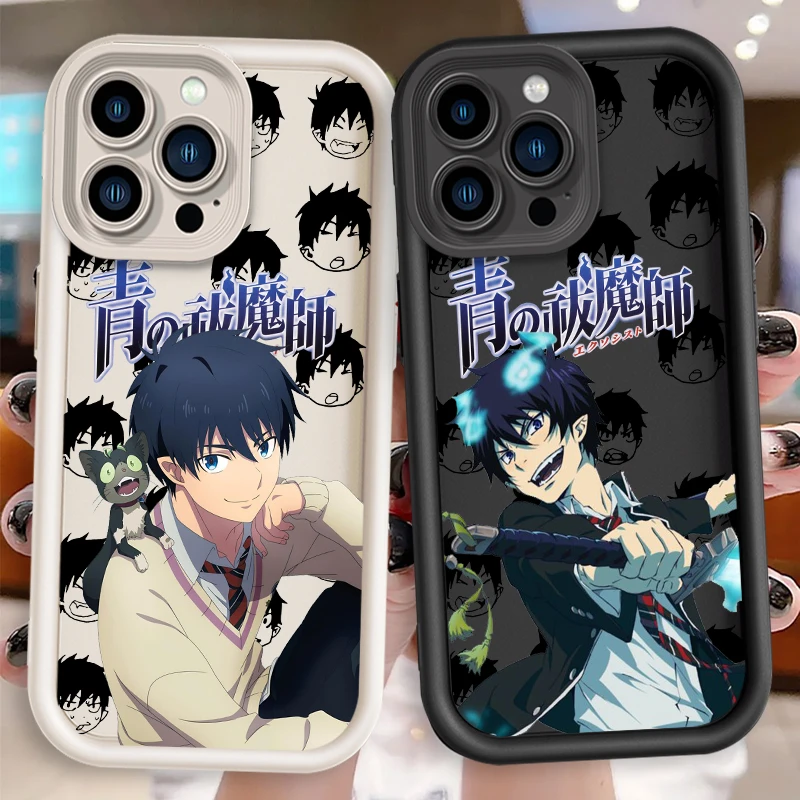 Blue Exorcist Okumura Rin Eye Ladder For Apple iPhone 15 14 13 12 11 XS XR X Pro Max Plus TPU Phone Case