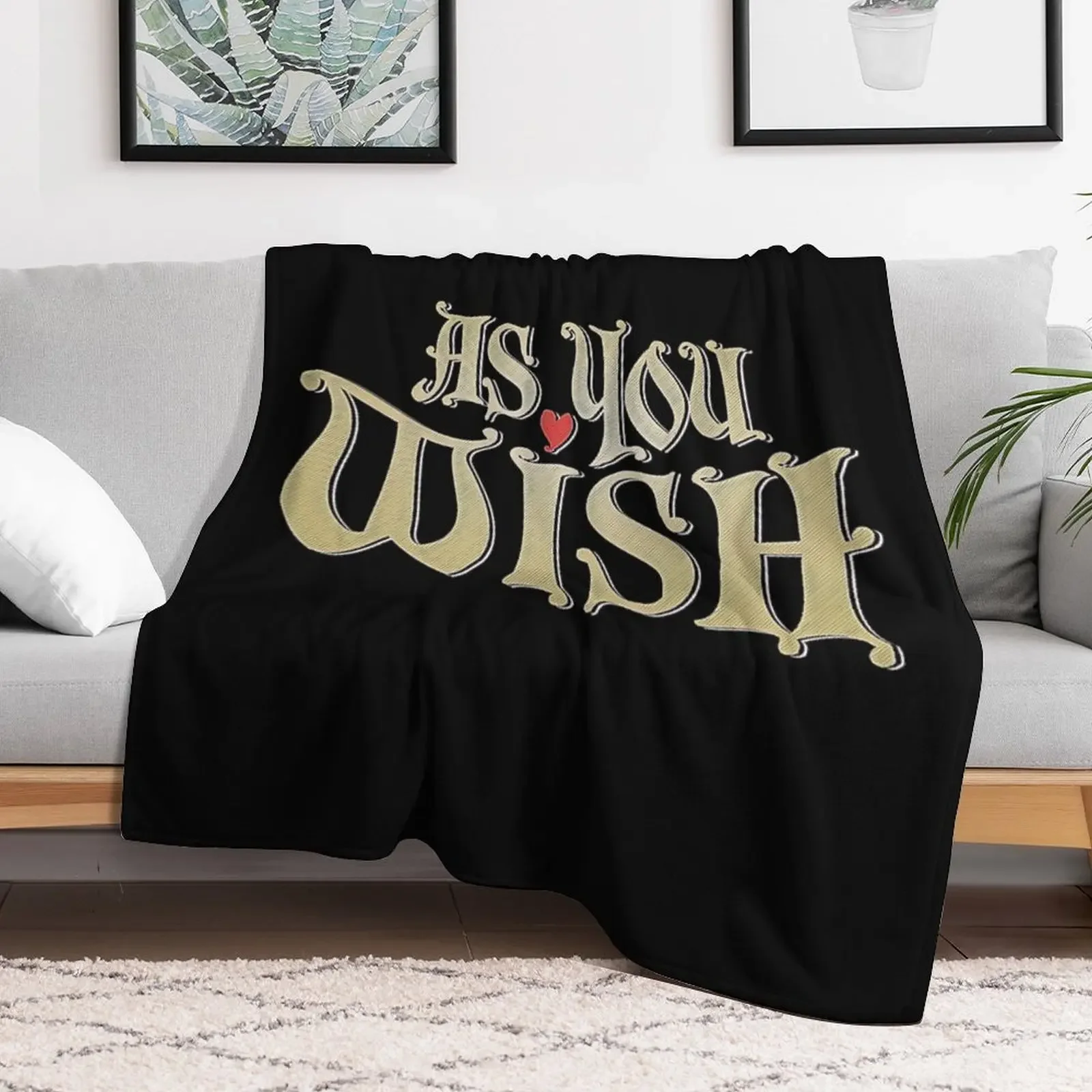 Princess Bride Throw Blanket Machine Washable Soft Warm Blanket