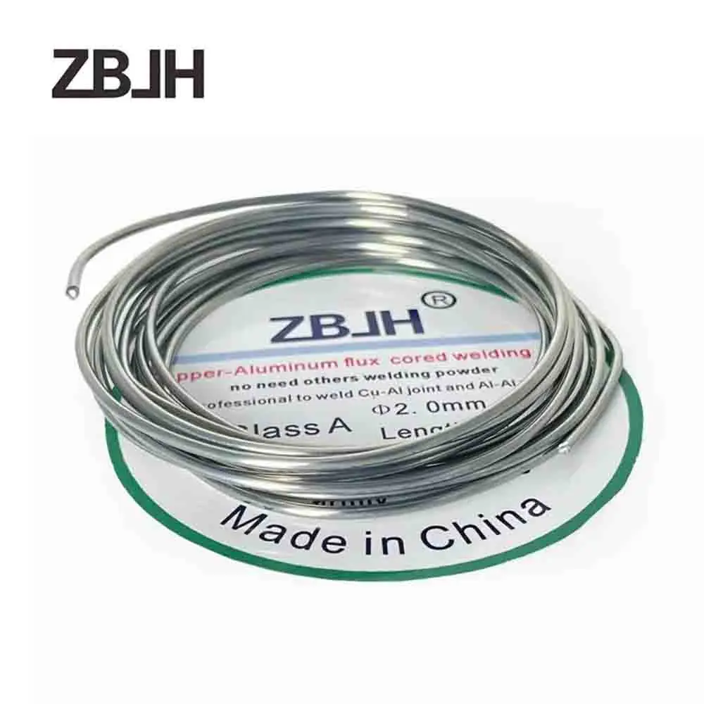 2.0mm x 3m Copper Aluminum Flux Cored Wire - Low Temperature Welding Rods for AC Refrigerator Repair
