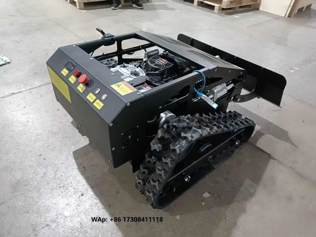 New System Range Extender 550mm Crawler Remote Control Lawn Mower Motorized Adjustment Multiple Certifications