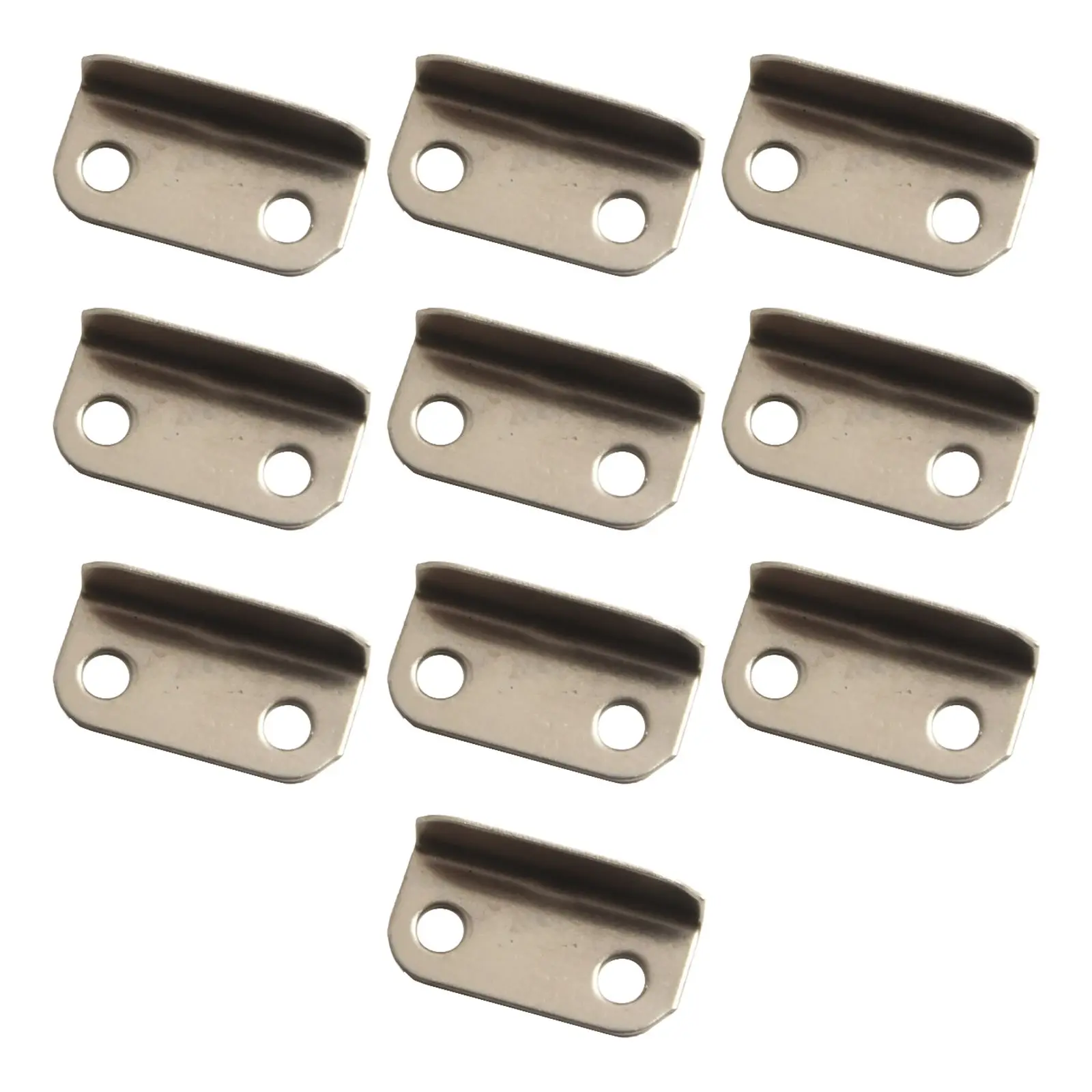 Hardware Drawer Strike Plate Drawer Lock Strike Plate Home/Office Replacement Right Angle Silver Tone Brand New