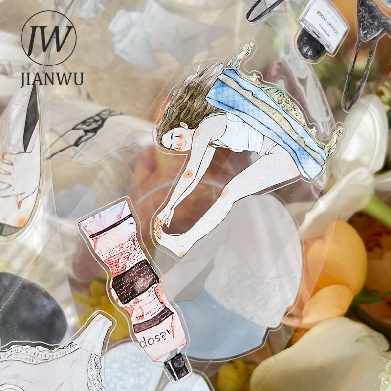 cinta-adhesiva-decorativa-jianwu-de-50mm-10m-con-diseno-vintage-de-personajes-femeninos-y-paisajes-para-collage-scrapbooking-manualidades-y-papeleria