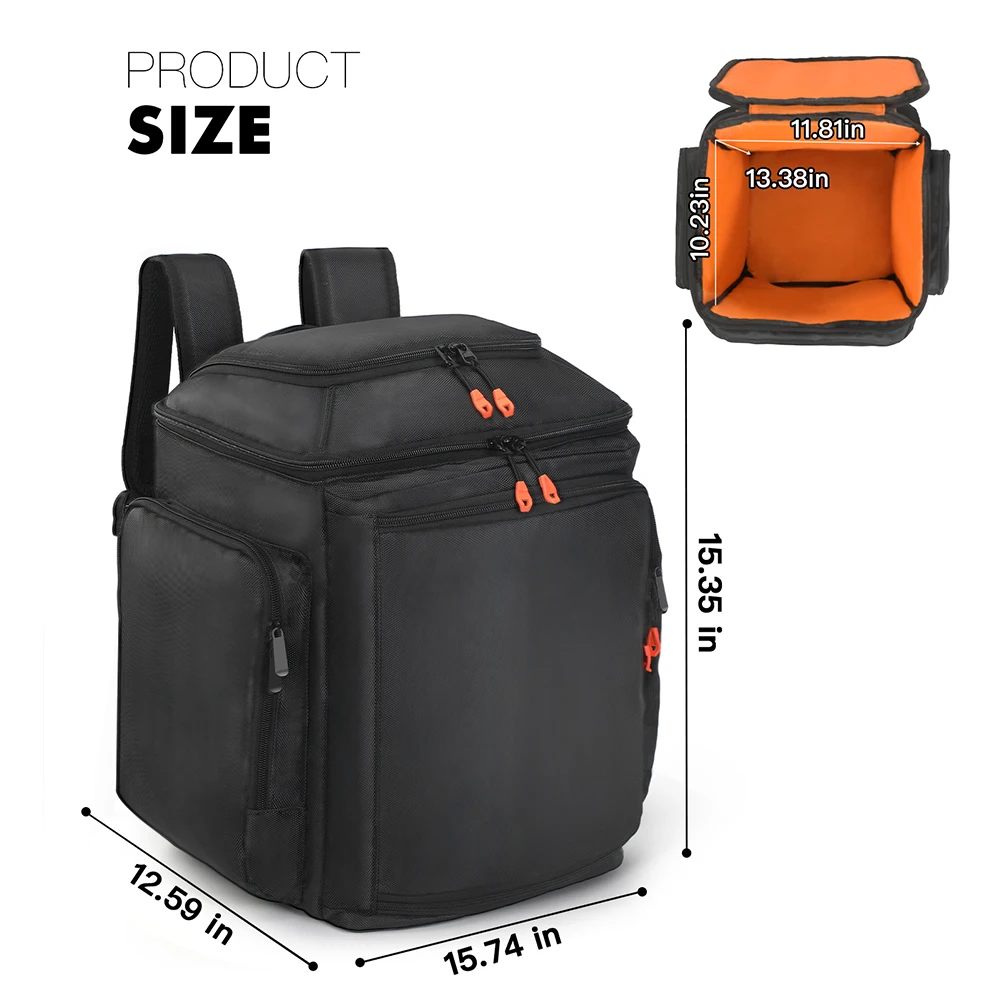 Para bose s1 pro/pro + portátil bt alto-falante mochila saco de armazenamento de alto-falante sem fio caso de transporte de viagem anti-queda acessórios de áudio