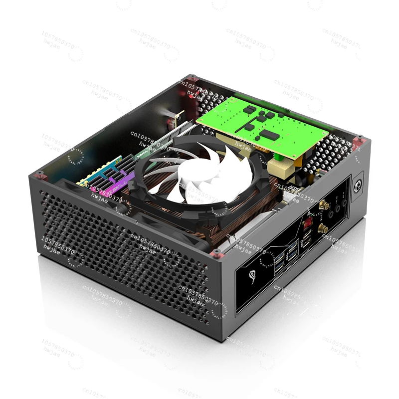 3 liters mini DC-V3 core display dc power supply itx custom chassis