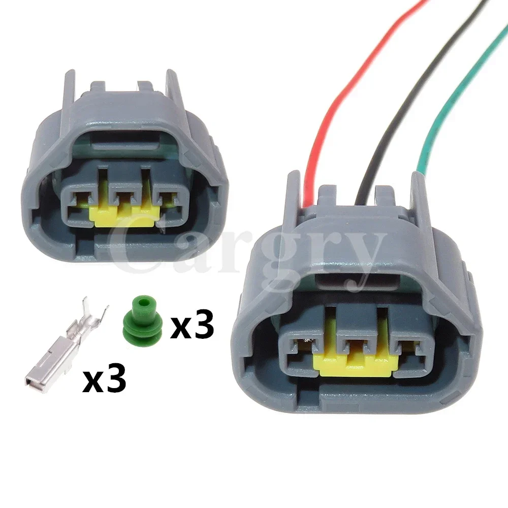 

1 Set 3P 7283-4536-40 AC Assembly Car Cable Harness Socket Automobile Wire Waterproof Connector Auto Accessories