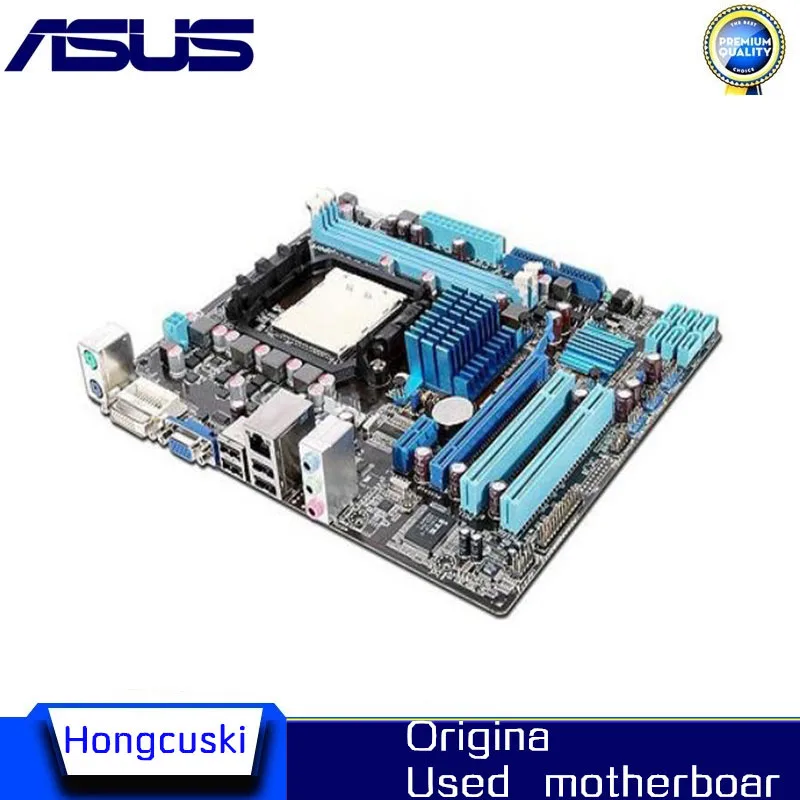 For Asus M4A78LT-M LE Desktop Motherboard 760G 760L Socket AM3 DDR3 16GB UEFI BIOS Original Used Mainboard