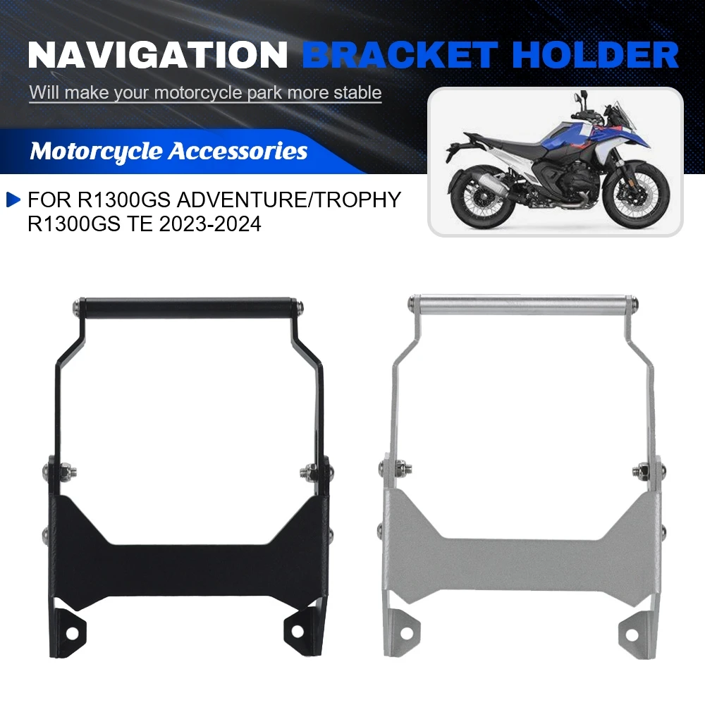 

Motorcycle Accessories Cellphone Phone GPS Navigation Mount Bracket For BMW R1300GS Adventure/Trophy R1300GS TE 2023-2024 2025