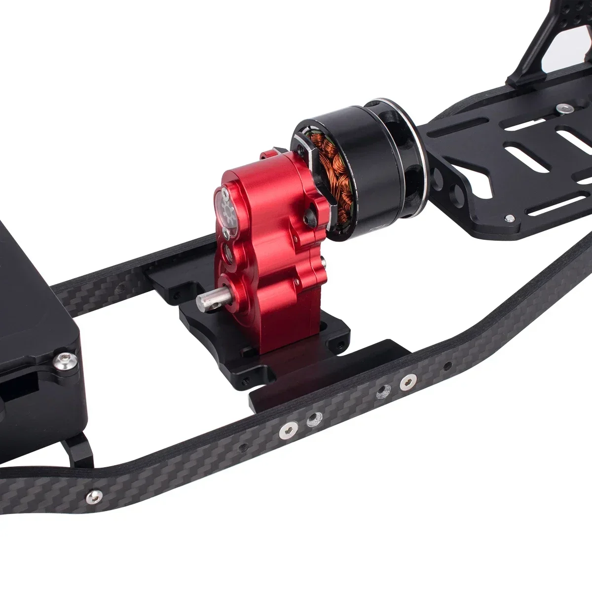 Metal Vertical Gear Box High Performance Gearbox for 1/10 RC Crawler Car Traxxas TRX4 Defender Axial SCX10 RC4WD Upgrade Parts