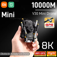Xiaomi V30 Mini 8K Drone 4DRC With HD Dual Camera GPS FPV RC Drones Profesional Five-sided Obstacle Avoidance Helicopter Drone