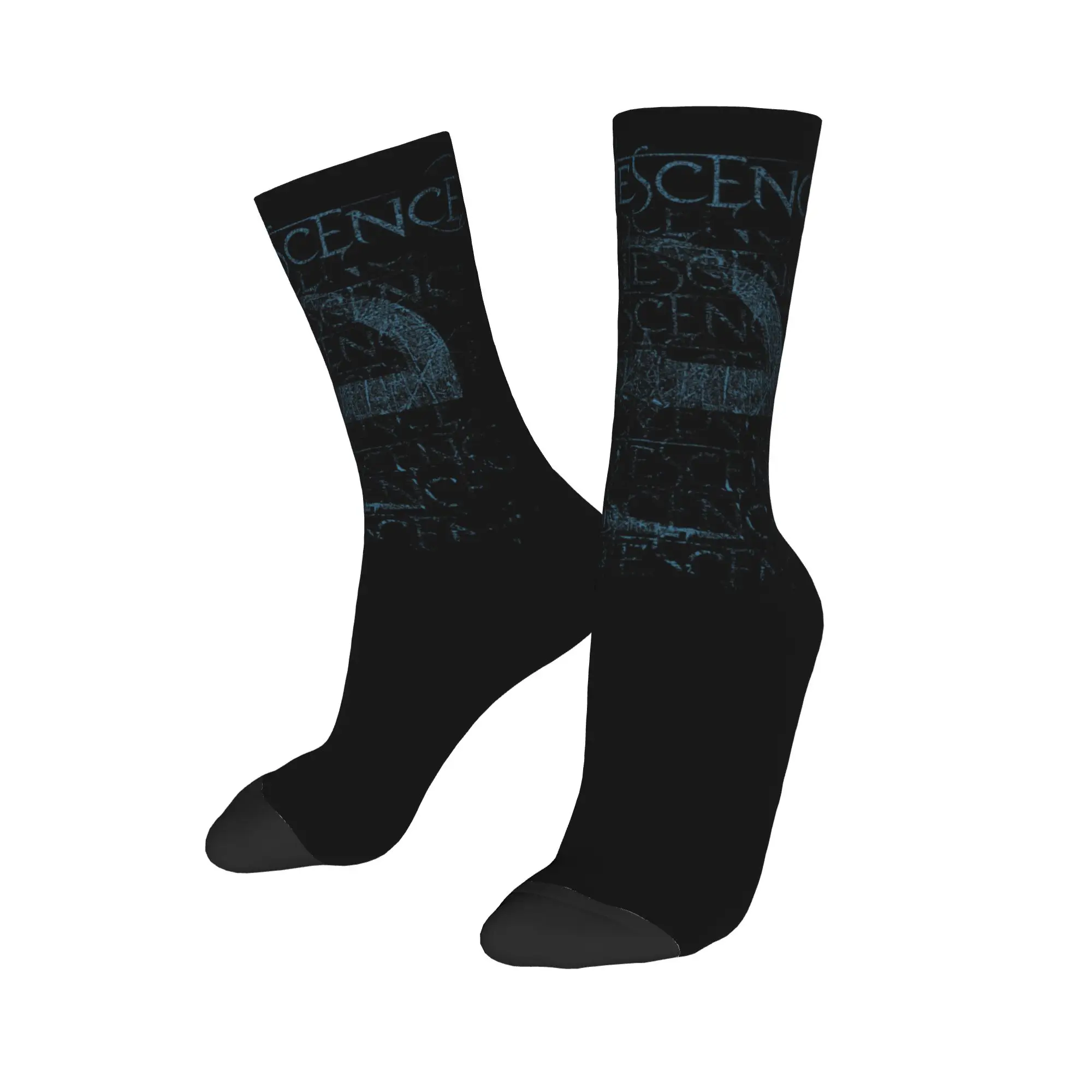 Winter Warm Hip-hop Men's Women's Evanescence Logo Box Socks  Non-slip Basketball Socks