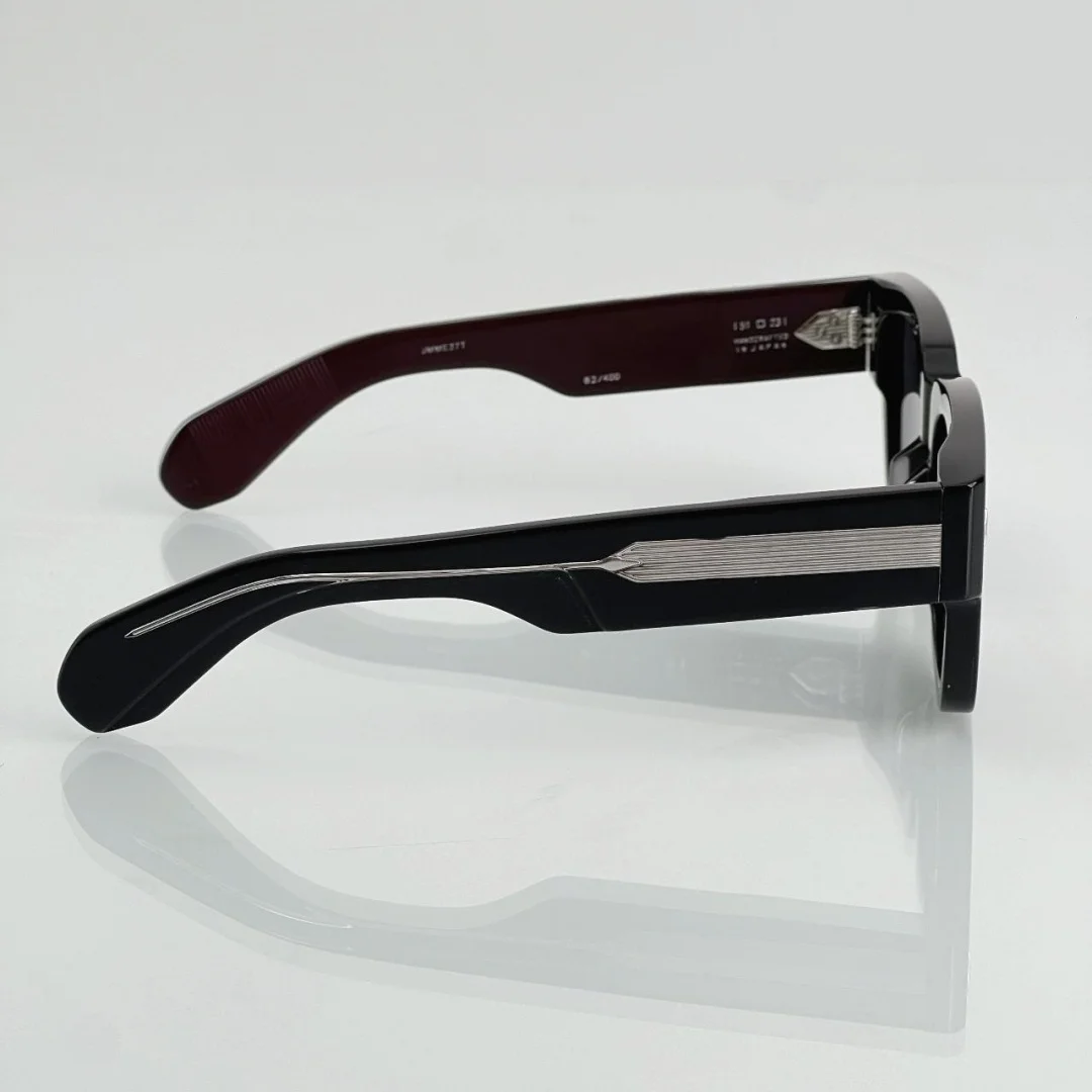 Square Acetate Sunglasses Unisex Japan Handcrafted Designer Fashion Eyeglass Frame Eyewear