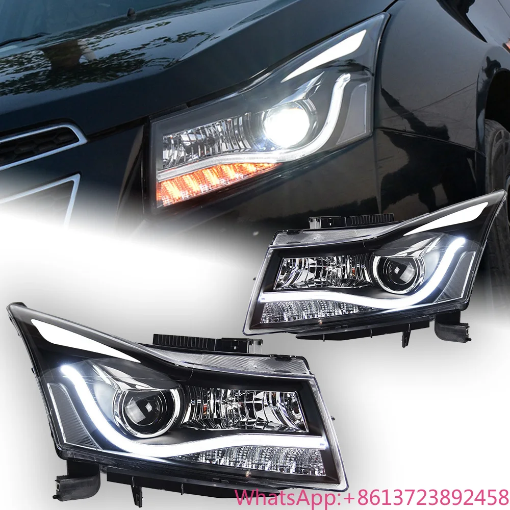 

Car Lights for Chevrolet Cruze Headlight Projector Lens 2009-2016 Holden Signal Head Lamp LED Headlights Drl Auto Accessories