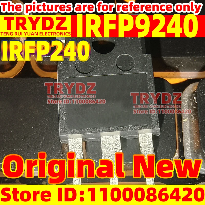 3-1 أزواج الأصلي P240 P9240 IRFP240 IRFP9240 TO-3P مضخم الصوت الاقتران أنبوب التفكيك