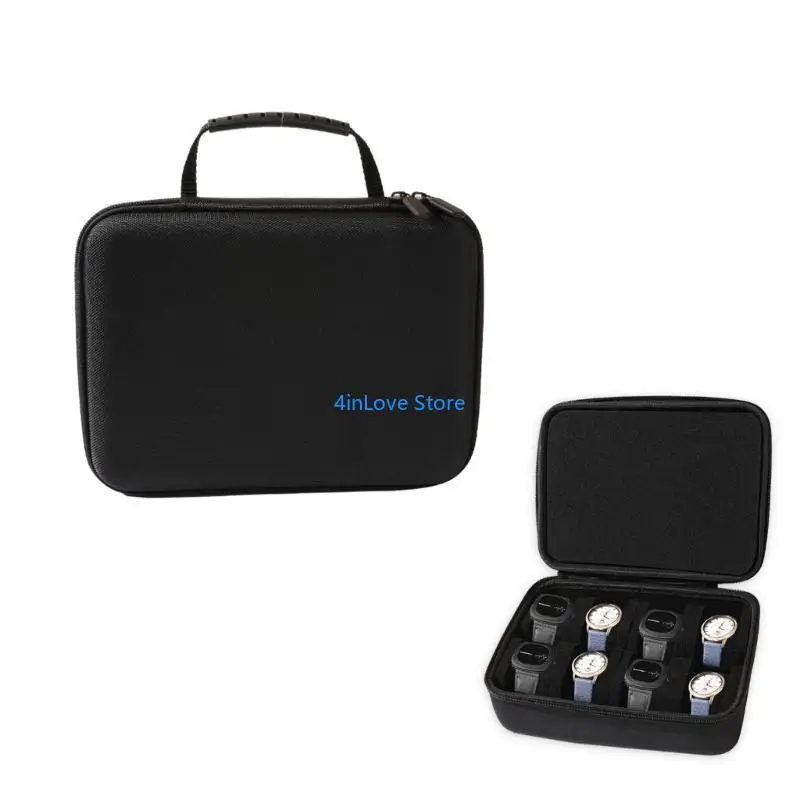 

T4MD Practical 8 Slot Watch Box Soft Inner for Wristwatches and Smartwatches