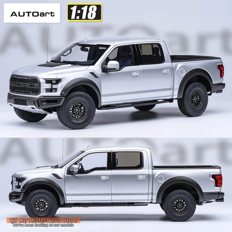 Feelslike 1/18 フォード F-150 Raptor ミニカー Autoart 1/18 Ford F-150 Raptor Supercrew 2019 Pikap Kamyon Modeli