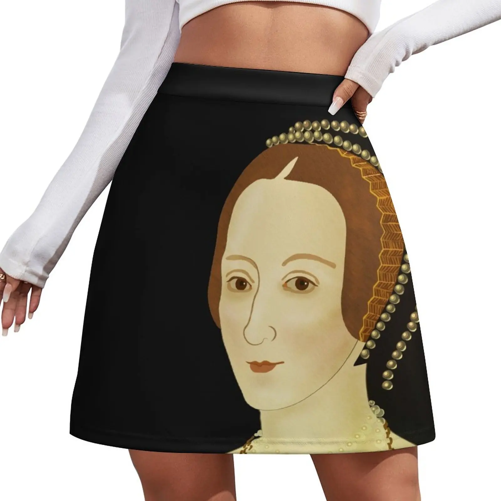 

Anne Boleyn - transparent BG Mini Skirt 90s vintage clothes Summer skirt Skirt pants