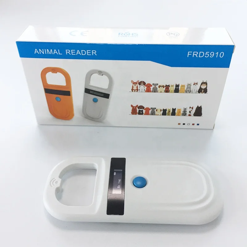 

Animal Tag Reader FDXB ISO11784 256 records USB Mini Portable Handheld Microc Scanner Pet Microc RFID Scanner for dog cat