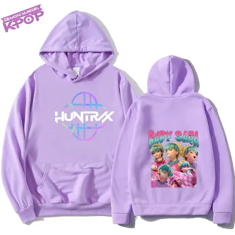 

Kpop Demon Hunters толстовка с капюшоном для женщин и мужчин Hashira аниме мультфильм осень зима теплая спортивная одежда