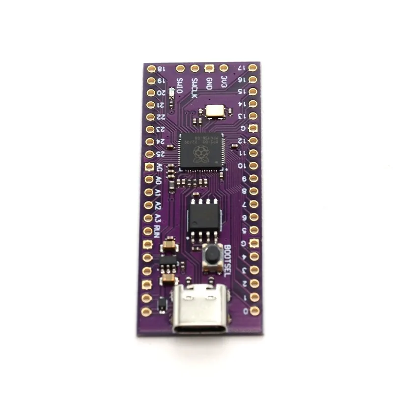 บอร์ดพัฒนา Raspberry Pi Pico รุ่น Raspberry Pi PICO พร้อมชิปประมวลผล RP2040 แบบดูอัลคอร์ รองรับ MicroPython