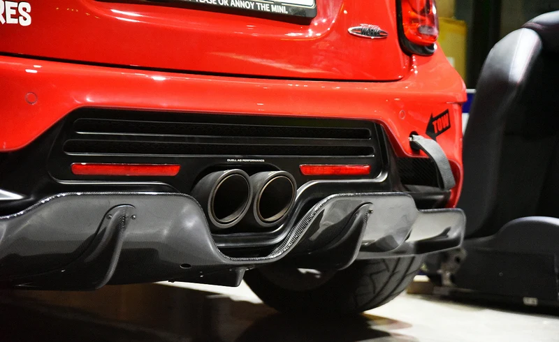 

suitable for For Mini Cooper S F56 DAG Style Ver 2.1 Rear Under Diffuser