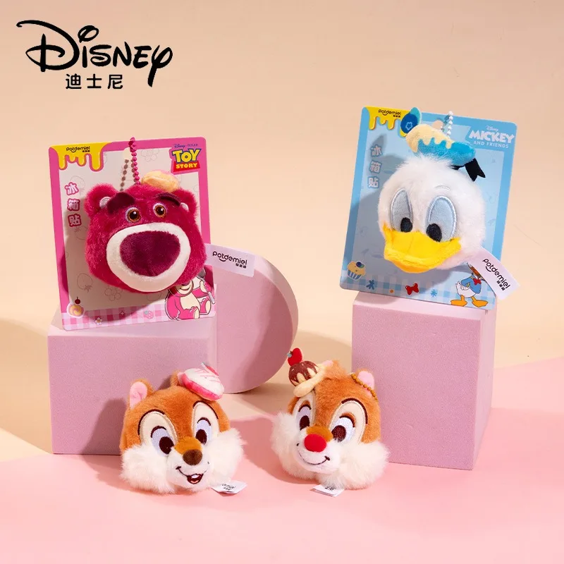 

Disney Authorized Refrigerator Sticker Plush Pendant Kikititi Cute Doll Decoration Donald Duck Claw Machine Plush Toy