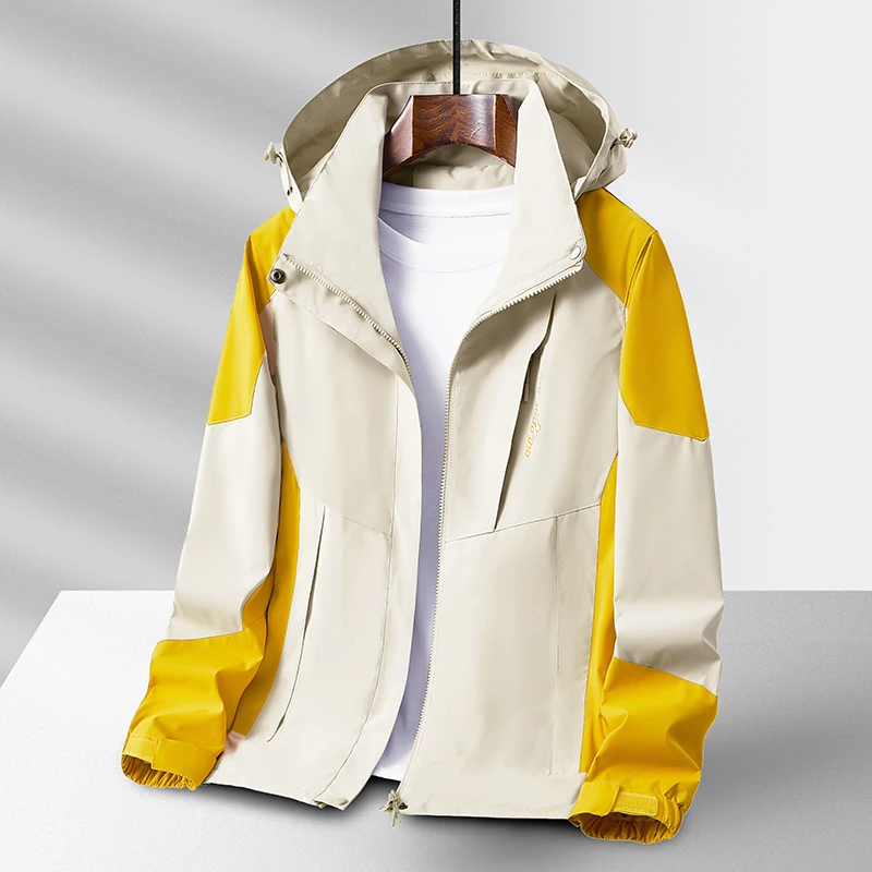 

Stormtrooper jacket for men in spring and autumn, outdoor single jacket for couples, single-layer thin mountaineering jacket for