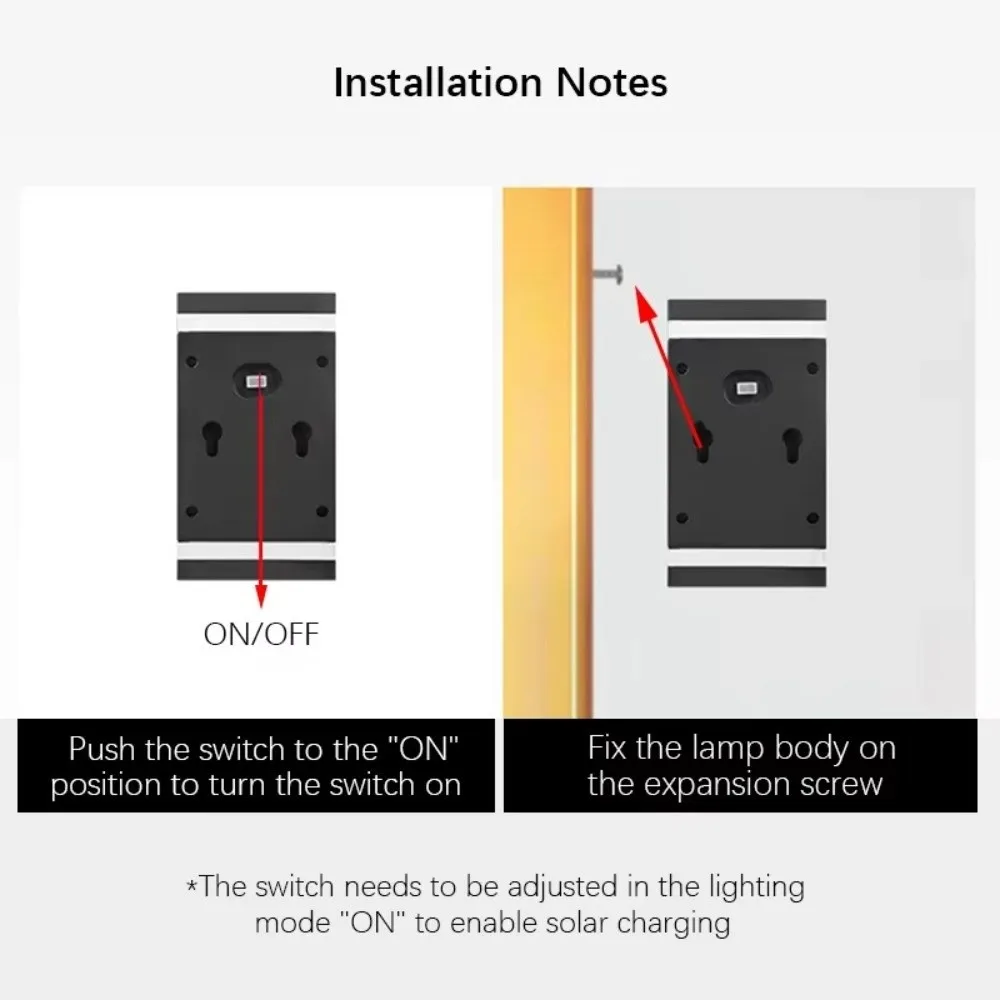 Super Bright Solar LED Light Energy Saving Up Down Illuminate Wall Washer Light Waterproof Modern Wall Mount Lamp