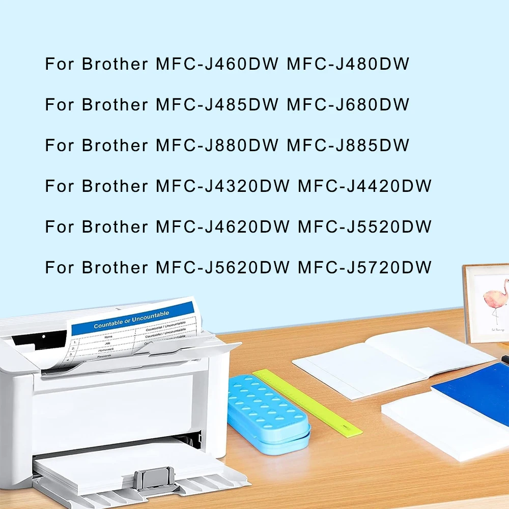 for LC 203 LC 201 Compatible LC203 LC201 Ink Cartridge For Brother MFC-J4320DW/J4420DW/J4620DW /J5520DW/J5620DW/J572 Printer