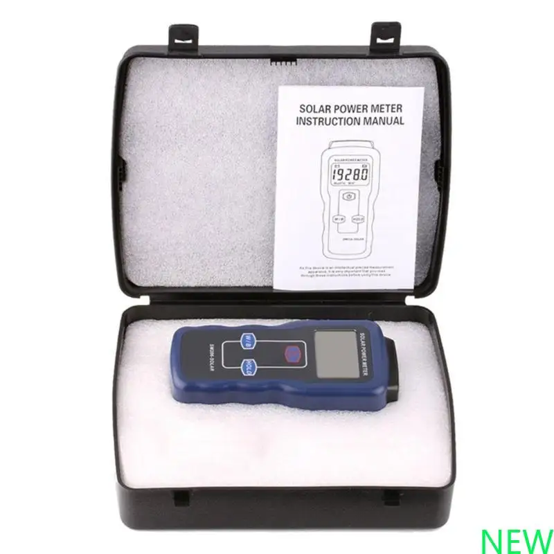 

SM206 Solar Power Meter Digital Solar Meter Solar Irradiance Meter for Solar