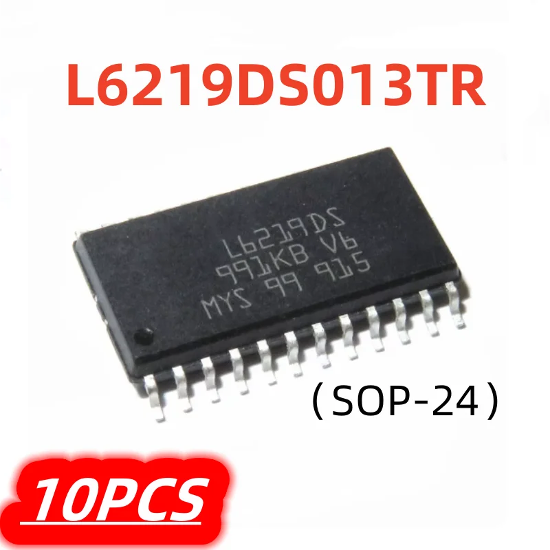 10Pcs/lot L6219DS L6219DS013TR SOP-24 New Motor Driver Chip in stock