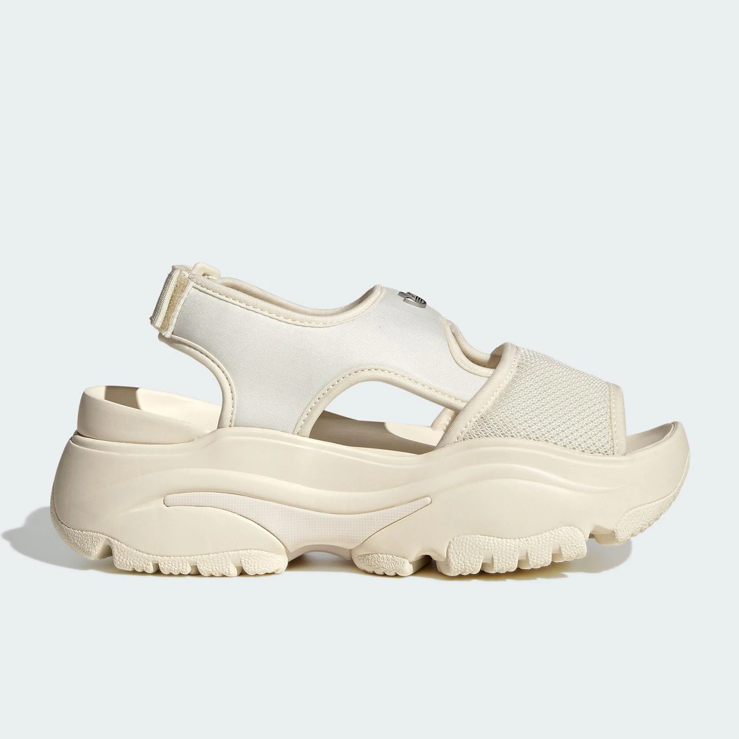 Adidas genuine 2025 summer clover women's retro thick soled sandals JI2822