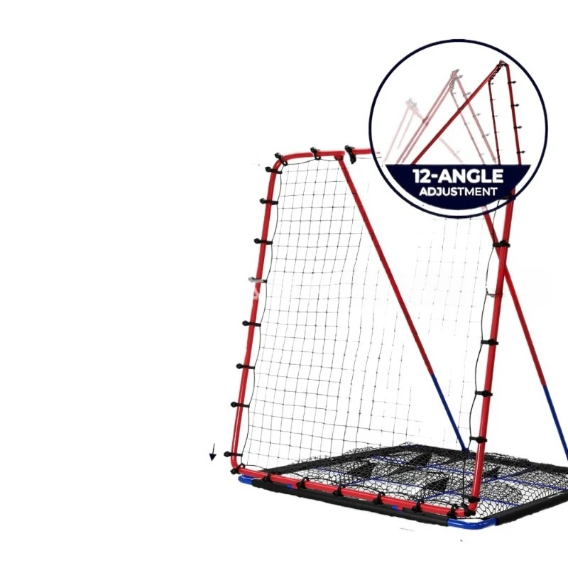 150X130cm double-sided rebound net, baseball volleyball football multi-purpose rebound practice net angle adjustable
