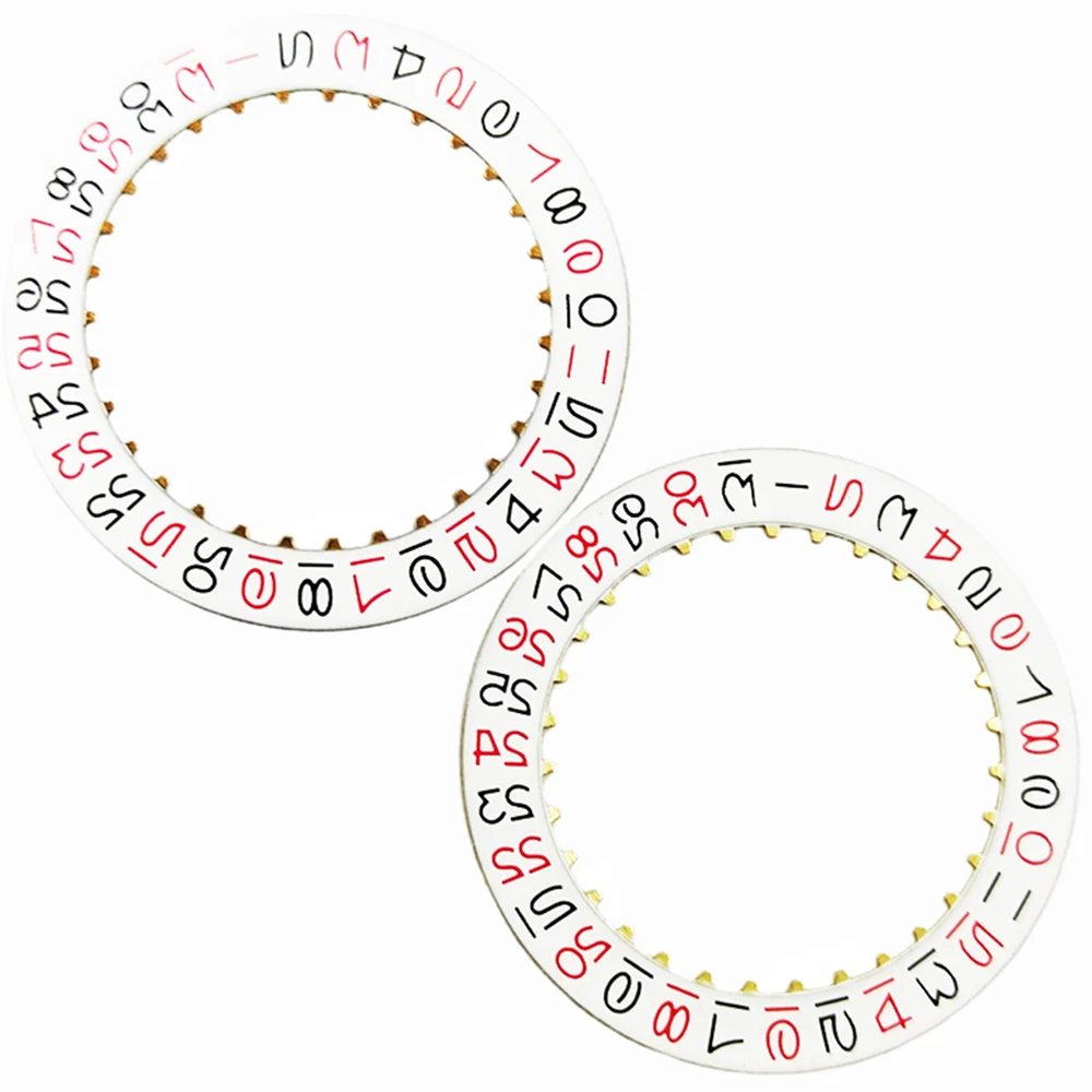 1 PCS Retro Round Watch Calendar Disk for 2824 Movement Date Wheel Calendars Plate Date Disc Modified Repair Tools Watch Parts