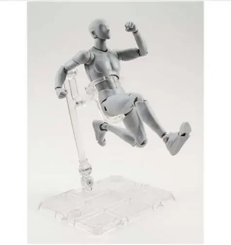 SHFiguarts BODY KUN / BODY CHAN body-chan body-kun Grey Color Ver. Black PVC Action Figure Collectible ModelHand