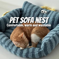 Puppy special sofa kennel winter warm pet Internet celebrity cat nest small dog dog sleeping mat cushion winter bed