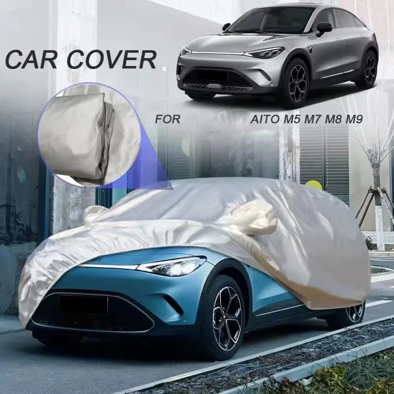 

Car cover for AITO M5,M7,M8,M9 car dust protection, UV protection, and water resistance