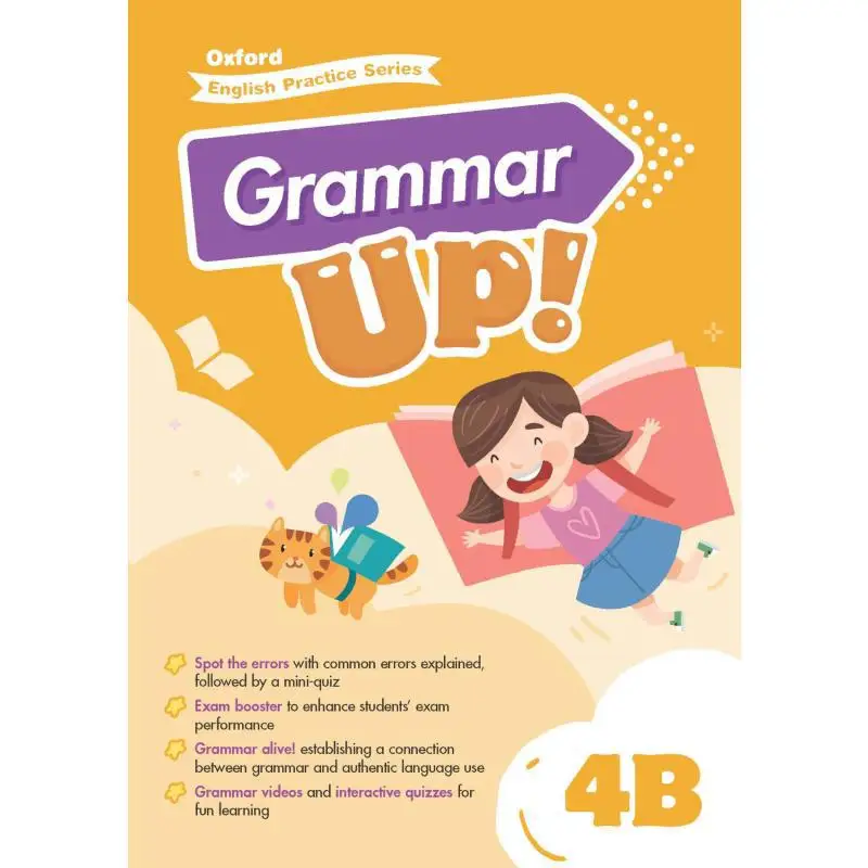

Grammar Up 4B Oxford University Press Оксфордский университет Пресс 9789882458055 Книга