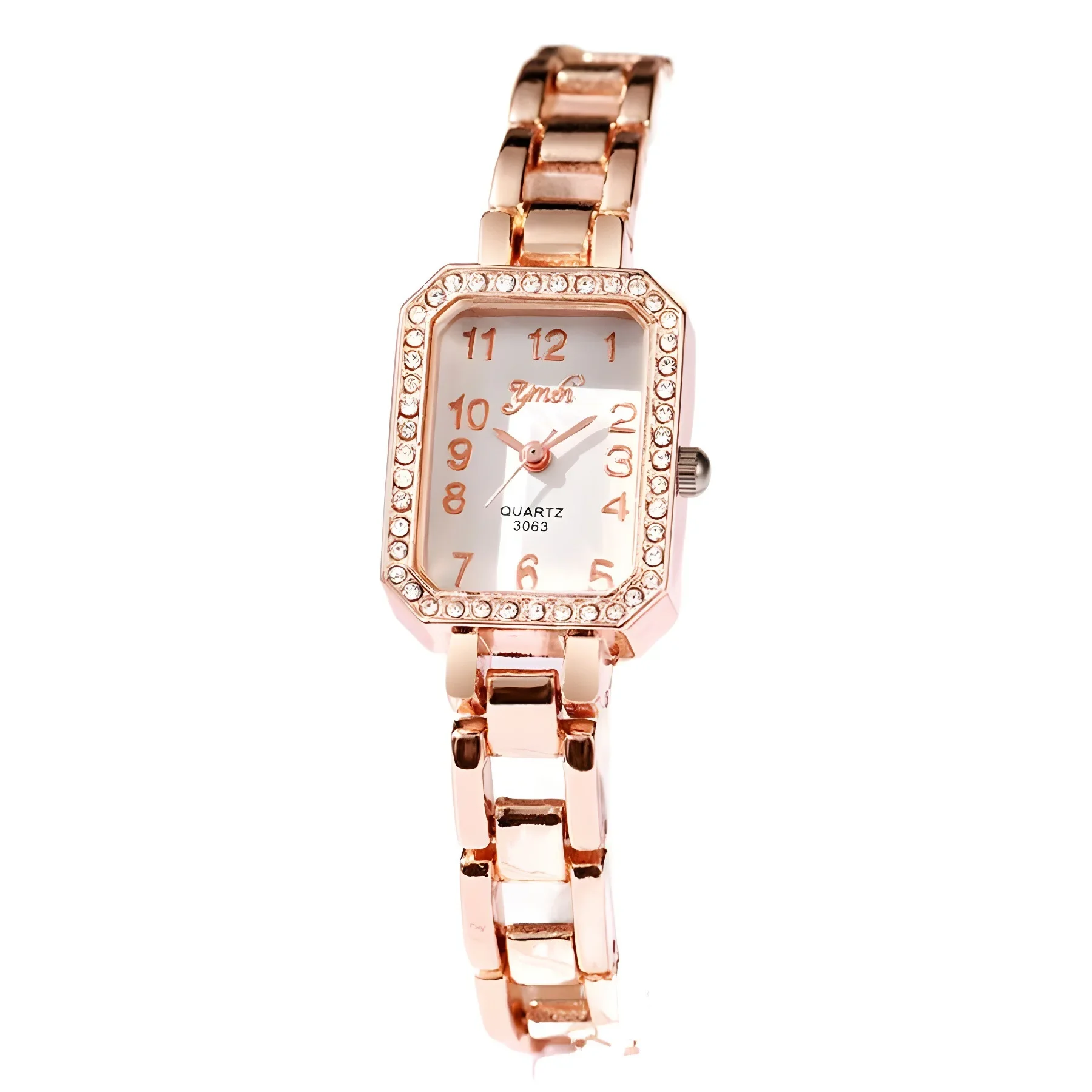 MAYZHISU Women Watches Luxury Gold Alloy Strap Ladies Quartz Wristwatches Fashion Qualities Female Roman Scale Clock Watch Gifts