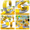 Children Electric Magical Flexible Track Toy Car Engineering Car Kids Educational Toys Train Toys for Children Birthday Gift 4 Children Electric Magical Flexible Track Toy Car Engineering Car Kids Educational Toys Train Toys for Children Birthday Gift 4
