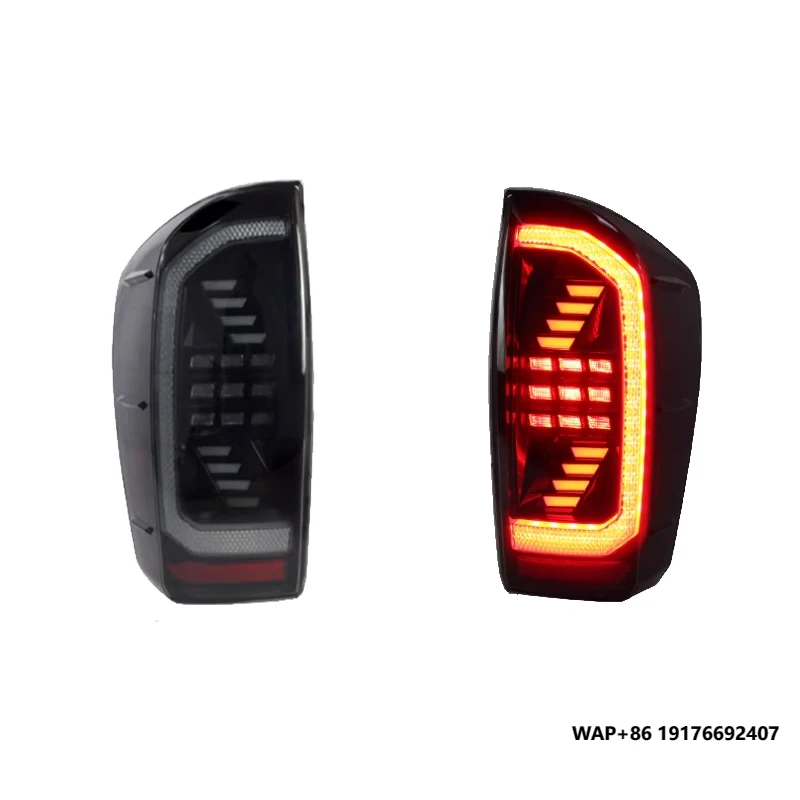 

YU GUANG for ’Toyota Tacoma Pickup Taillight 2016 2021 Taillamp Upgrade Car Accessories LED Rear Signal Turn Brake Fog Light