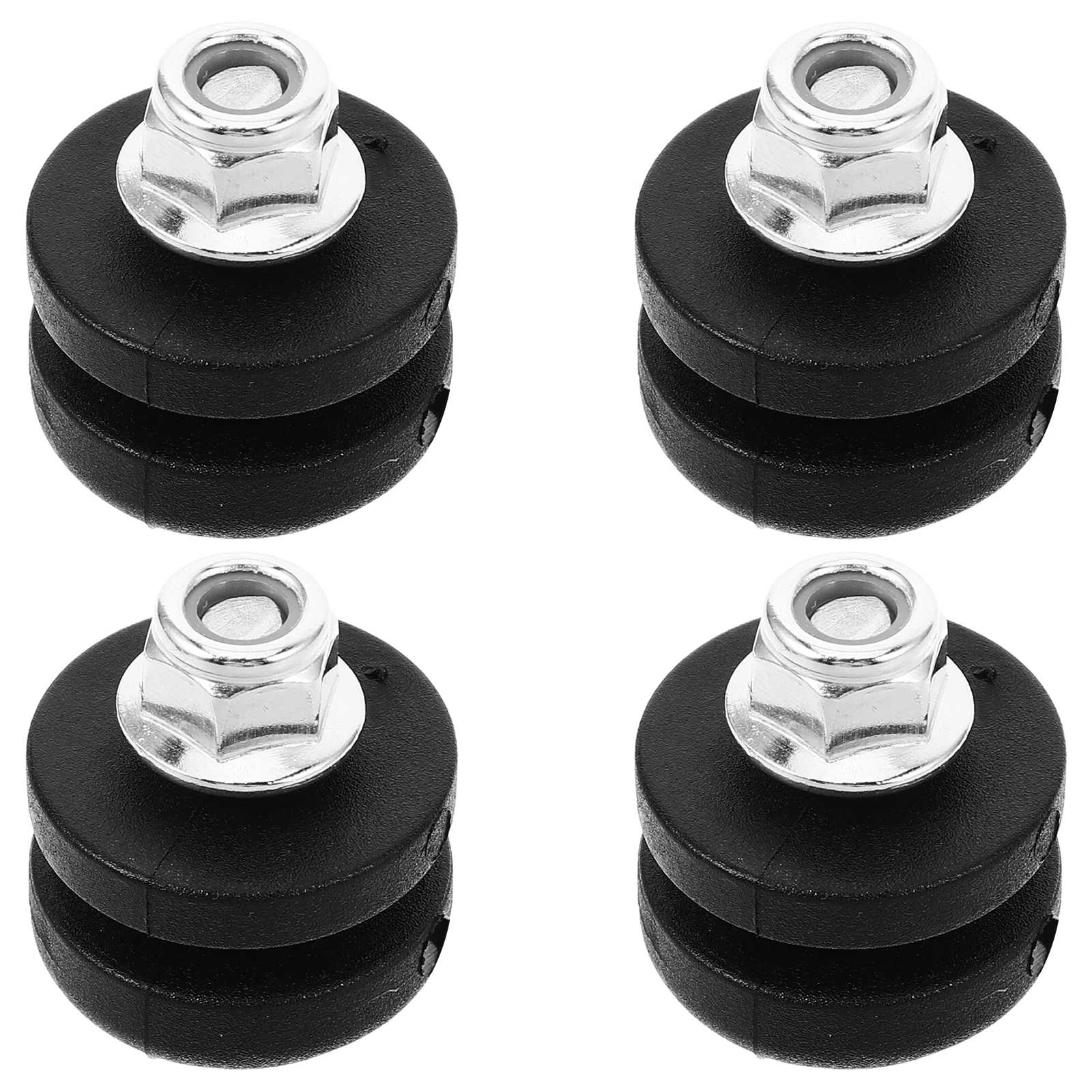 

4pcs Trunk Buckle Bottom Plate Bushing Pad For Motorcycle Rear Luggage Case Spacers Storage Box Accessories Plastic