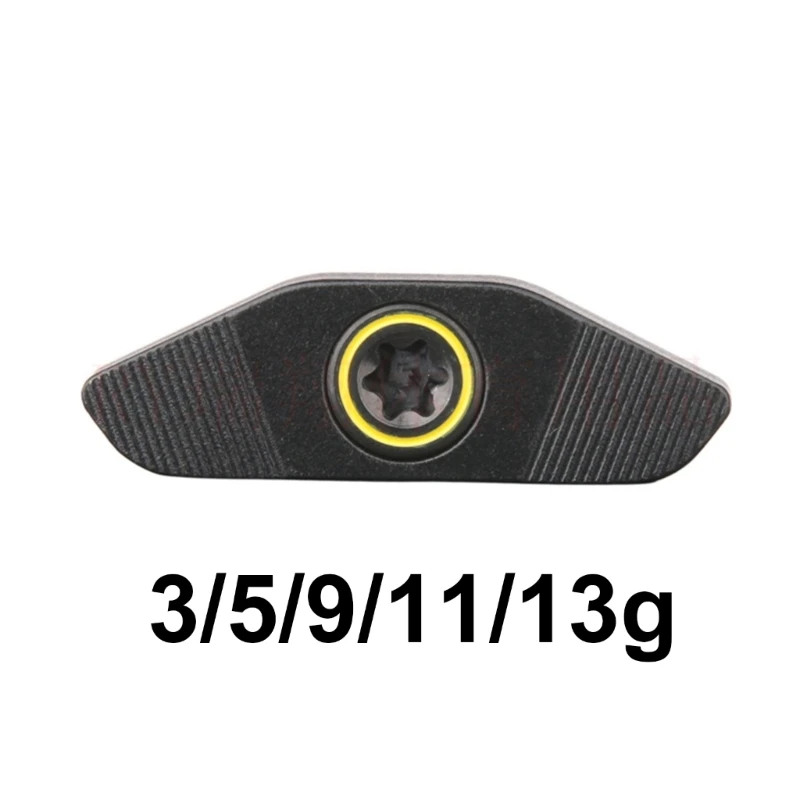 652D 3/5/9g/11/13g Parafusos bloco peso golfe para fairway motorista golfe duradoura