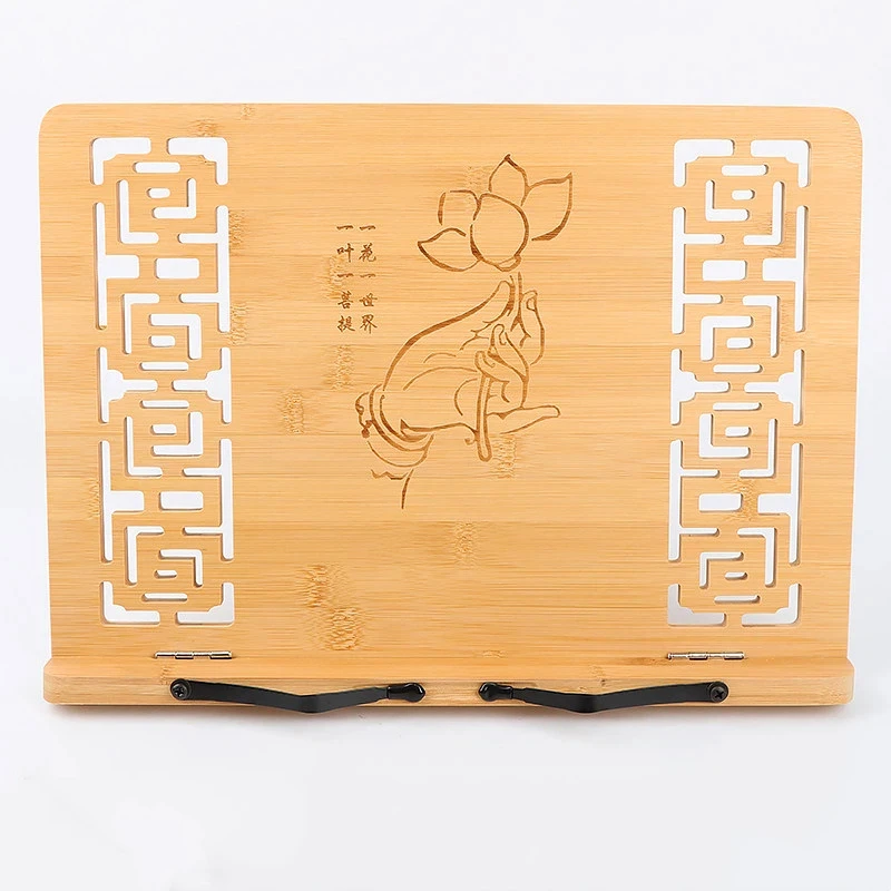 Large 8 Level Adjustable Calligraphy Copybook Stand Reading Rack for Kids Adults Art Craft Durable Lightweight Portable