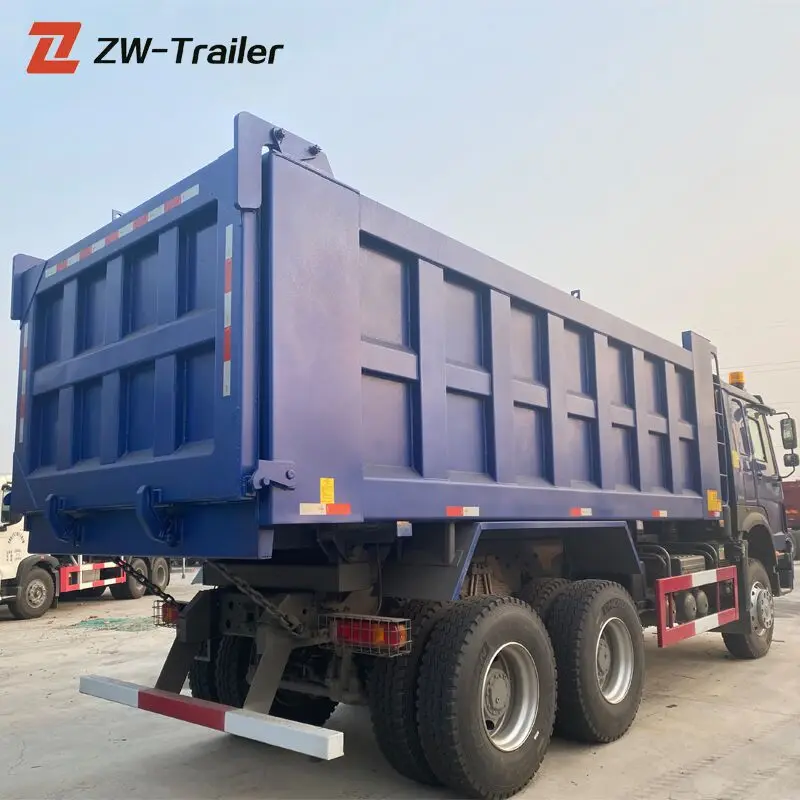 China Howo 2021 used dump truck 10 wheeler 6*4 8*4 sinotruk howo tipper trucks for sale