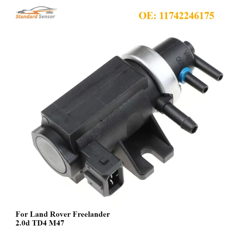 

11742246175 For Land Rover Freelander 2.0d TD4 M47 2pins Turbocharger Solenoid Valve NEW 11742246175