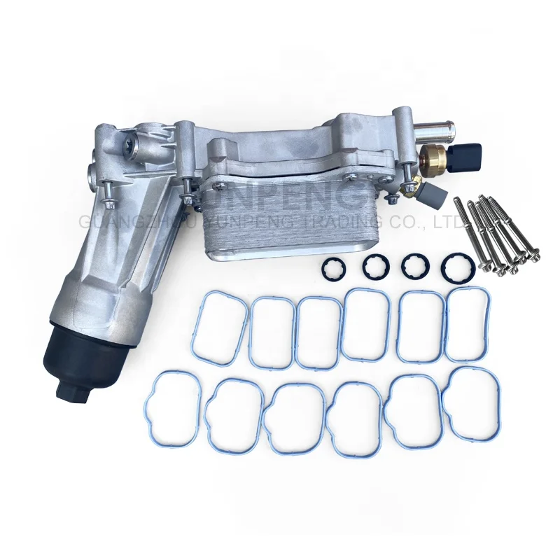 

68105583AF Engine Aluminum Cooler Oilr Filter Housing For Jeep Grand Cherokee Dodge Challenger Chrysler 300 3.0L 3.6L 68105583AC