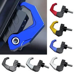 Soporte de aluminio CNC para casco de motocicleta, gancho para bolsa de equipaje, ganchos de suspensión para Scooter, bolsos para casco, Gadget para guantes