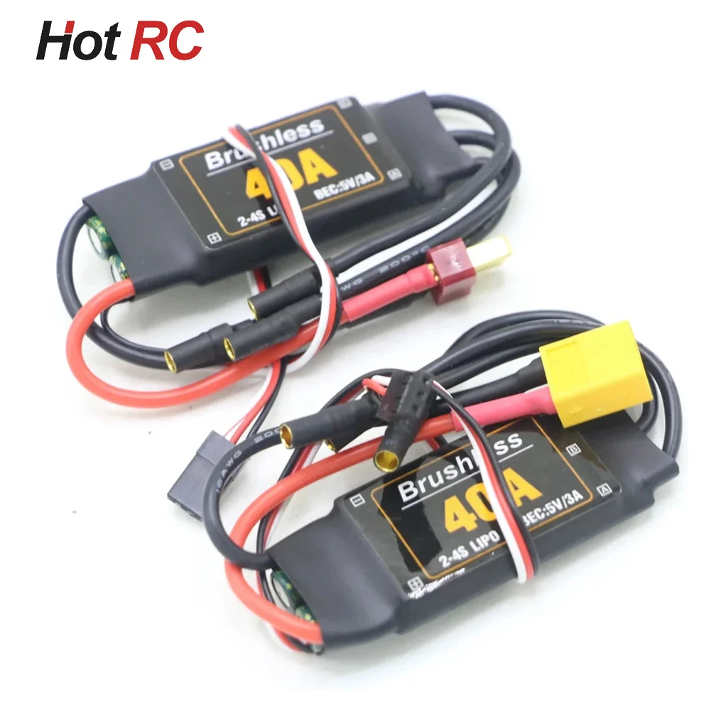 Mitoot Brushless 40A ESC Speed Controler 2-4S With 5V 3A UBEC For RC FPV Quadcopter RC Airplanes Helicopter