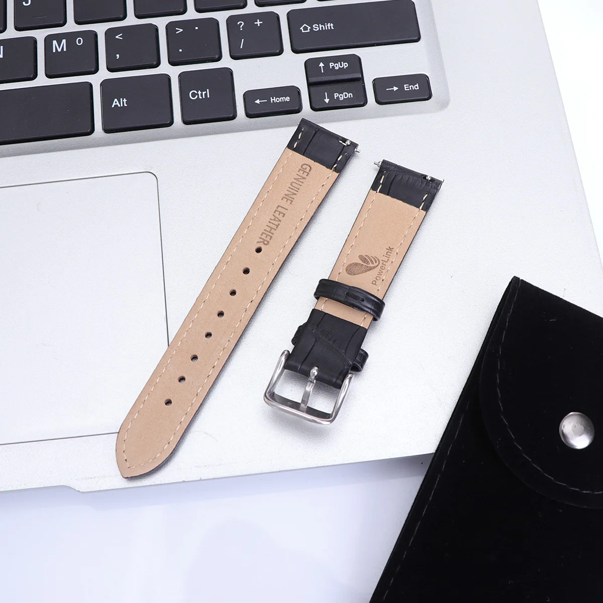 

18 Mm Strap Crocodile Watch Bands for Men Smart Bracelet Man Replacement